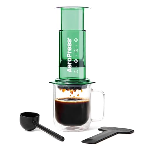 Clear Green Coffee Press (Green / Standard)