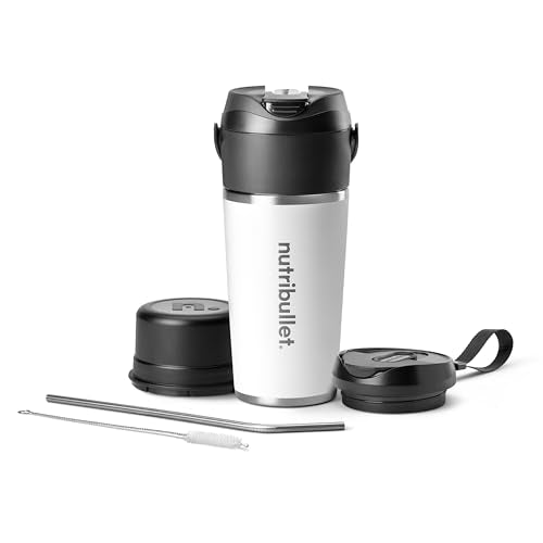 Flip Portable Blender with Insulated Cup (20 oz / White)