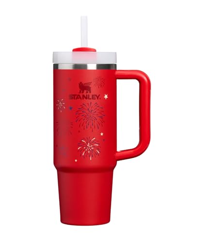 Quencher H2.0 Flow State Tumbler (30 Ounces / Chili Red Fireworks)