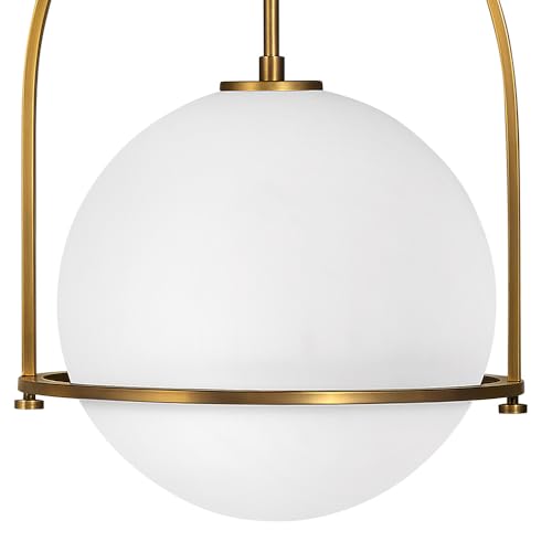 Somerset Medium Adjustable Pendant Light (Heritage Brass / Large)