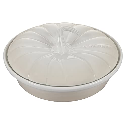 Stoneware Figural Pumpkin Baker with Lid (Meringue)