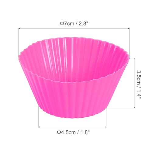36Pcs Silicone Cupcake Liners
