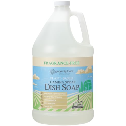 Botanicals Spray Dish Soap (128 Fl Oz (Pack of 4))