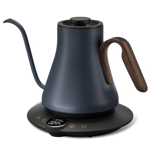Gooseneck Electric Kettle (Navy Blue)