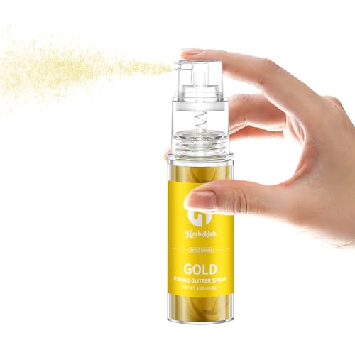 Gold Edible Glitter Spray (Gold)