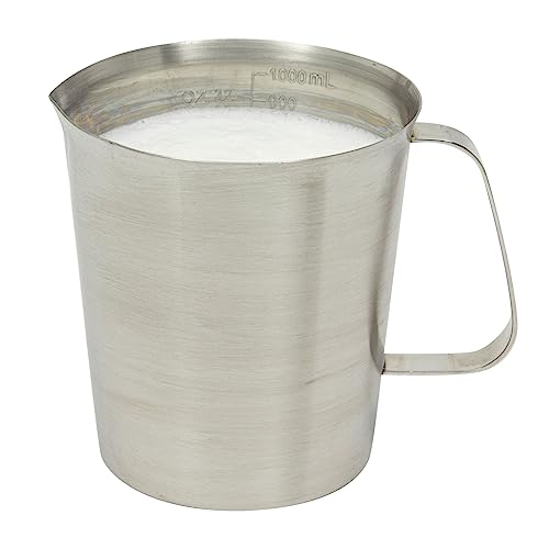 4 Stainless Steel Metal Measuring Cups