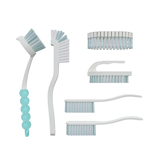 6 PCS Cleaning Brush (Blue)