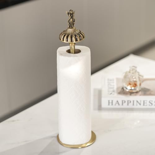 1 Luxurious Brass Angel Paper Towel Holder countertop
