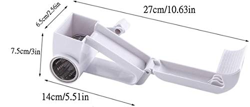 Hand operated rotary cheese grater Rotary cheese grater