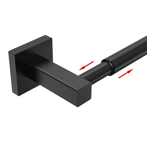 Towel Bar Towel Racks for Bathroom Wall Mounted (Matte Black / Wall-Mounted)