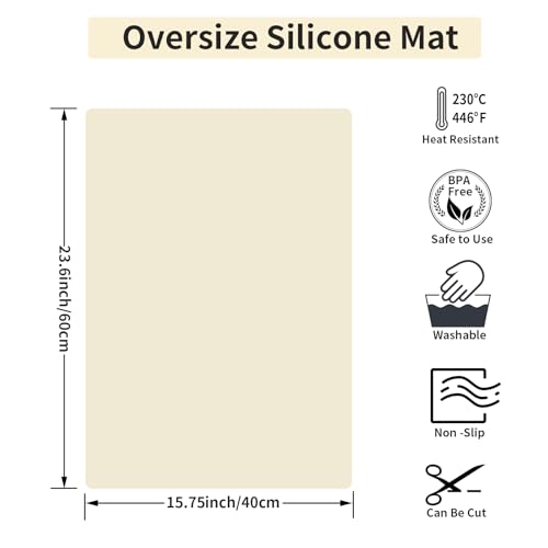 Extra Large Silicone Mats for Countertop