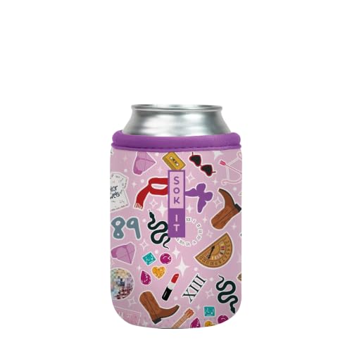 CanSok Sleeve for Beer & Soda Insulated Neoprene Cover (On Tour / 12oz Can Sleeve)