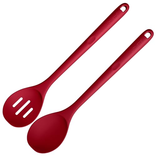 Silicone Spoons Set of 2 (Red)