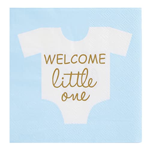 Baby Boy Shower Decorations (100 Pack)