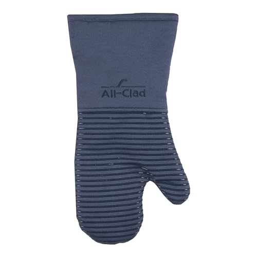 Premium Silicone Oven Mitt (Indigo / 1 Pack)