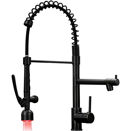 Commercial Oil Rubbed Bronze Kitchen Faucet Pull Down Sprayer (Oil Rubbed Bronze)