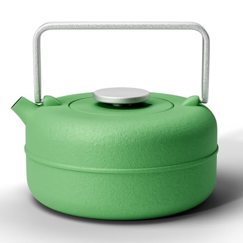 Teapot with Removable Infuser (0.8 Quarts / Green Cylinder)