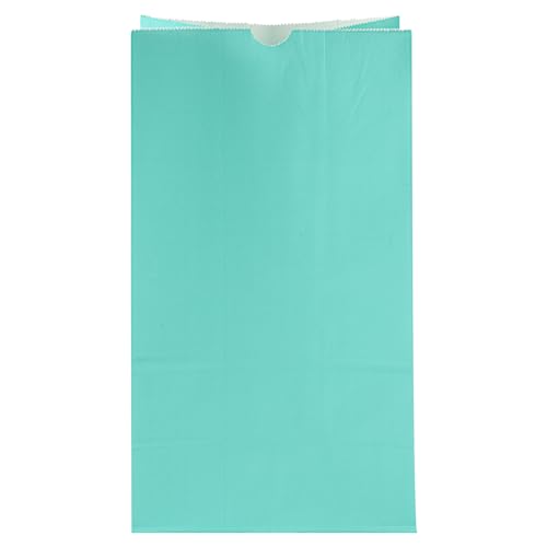 Turquoise Paper Bag (12 lb / Turquoise)