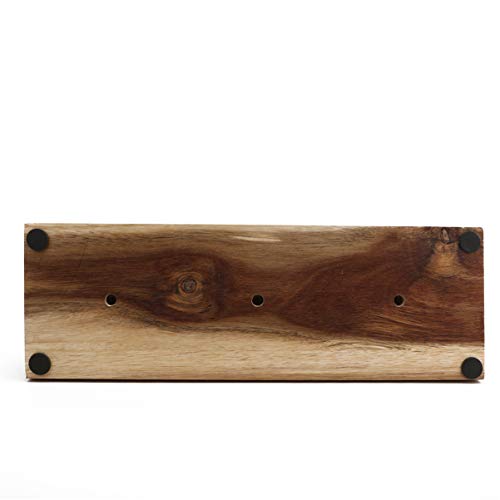 Large Magnetic Knife Holder (12.5 X 10 / Brown)