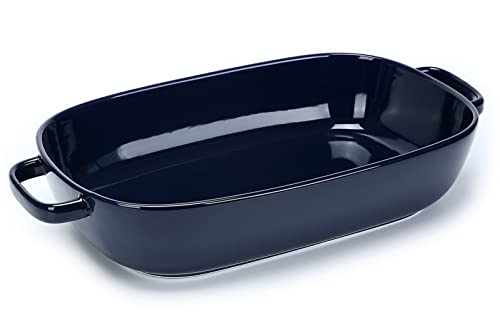 6 Quart Large Rectangular Baking Dish (6 quart Blue)