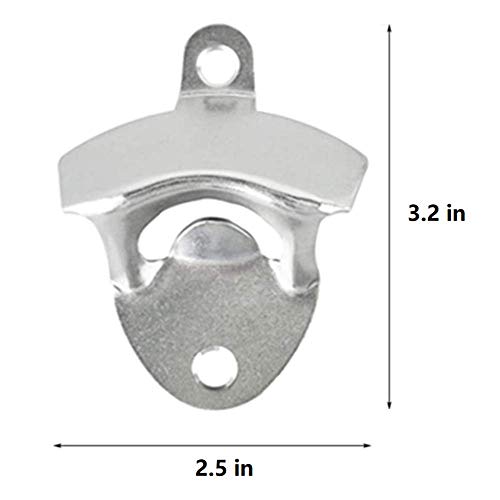 20 Pack Bottle Opener Wall Mounted (20 Count)