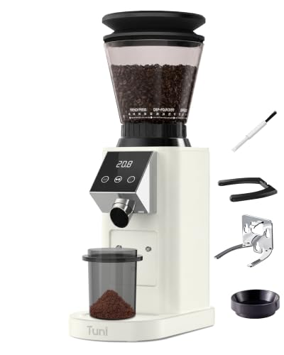G1 Conical Burr Coffee Grinder (Ivory)