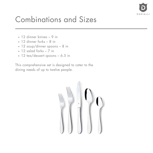 Modern Silverware Set (60-Piece)