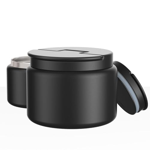 14.5oz Soup Thermo for Hot Food Kids Vacuum Insulated Food Jar Twist (Black)
