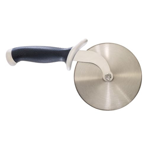 Millennia Pizza Cutter with White Handle (5 Inch Pizza Cutter with White Handle)
