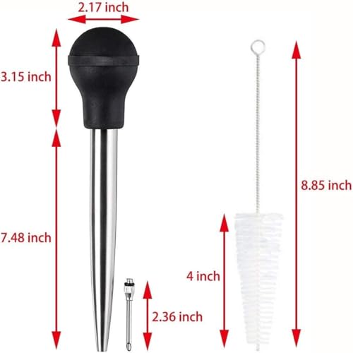Stainless Steel Turkey Baster Syringe