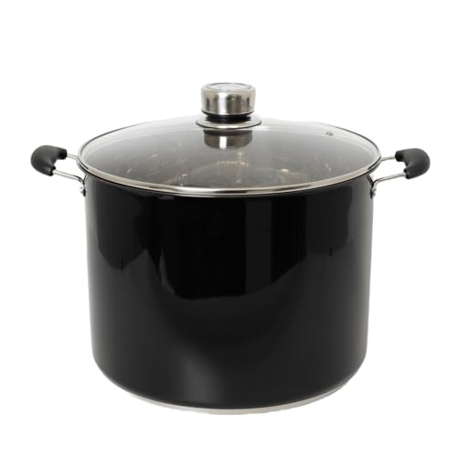 21.5 Quart Water Bath Canner with Pressure Gauge (Black)