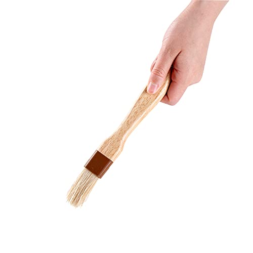 Pastry Tek 1 Boar Bristles Pastry Brush (8 1/2")