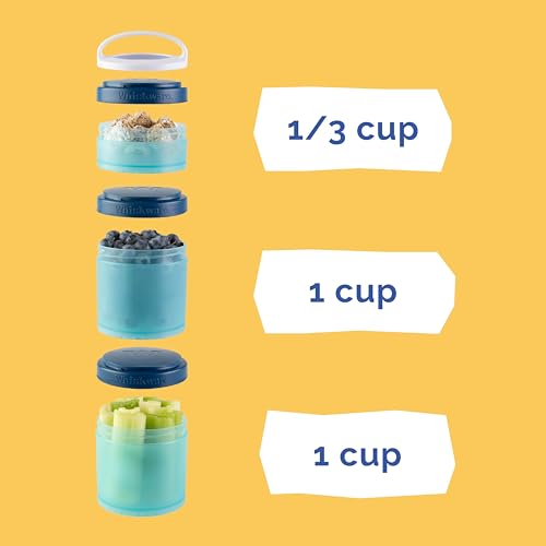 Mickey & Friends Snack Containers 3 Stackable Snack Cups Classic! (Disney / Classic)