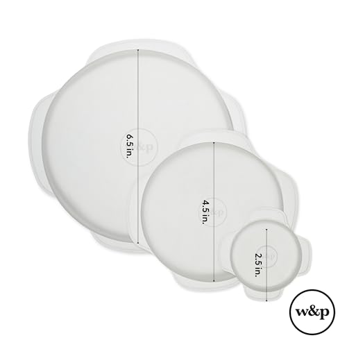Stretch Lid Set of 3 (Set of 3 (Round))