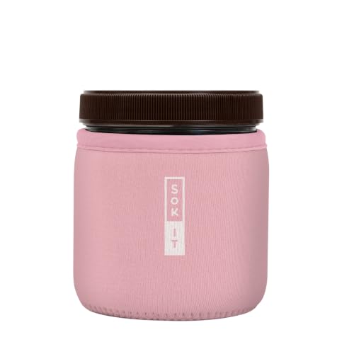 IceCreamSok Insulated Neoprene Cover (Millennial Pink / Fits Talenti 16oz Pints)