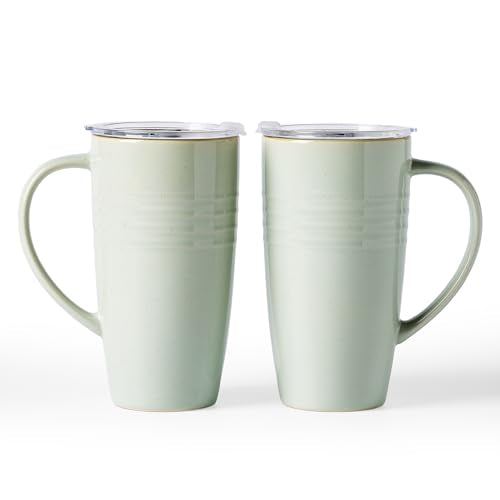 Jupiter Large Coffee Mug (Jupiter-Light Green / 2pcs)