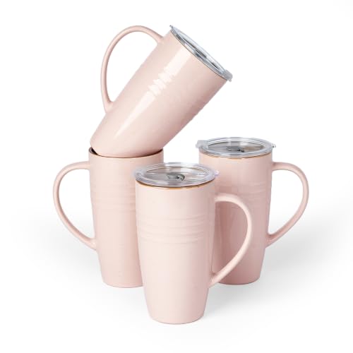 Jupiter Large Coffee Mug (Jupiter-Light Pink / 4pcs)