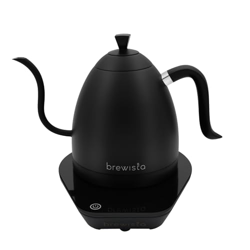 Artisan Electric Gooseneck Kettle (All Black)