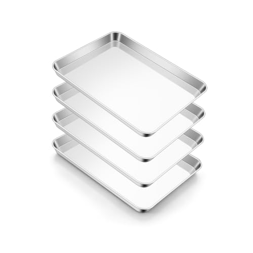 Small Baking Sheet Set of 4 (9.4"x7.3")