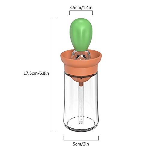 Oil Dispenser with Brush (Green)