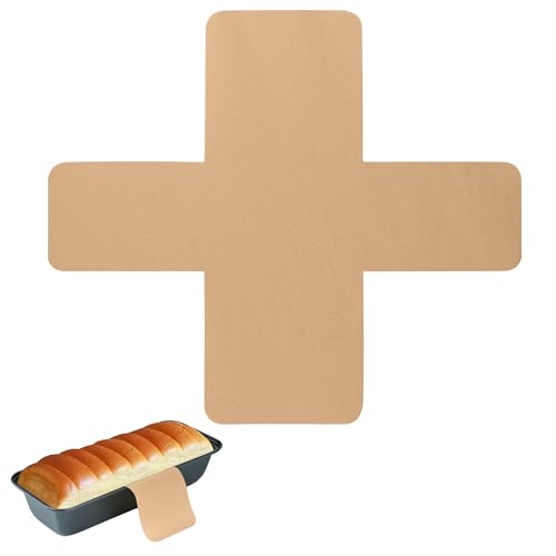 100 Pcs 13x5 in Loaf Pan Liners for Baking Bread Pan Parchment Paper (13.4*5.12 inch)