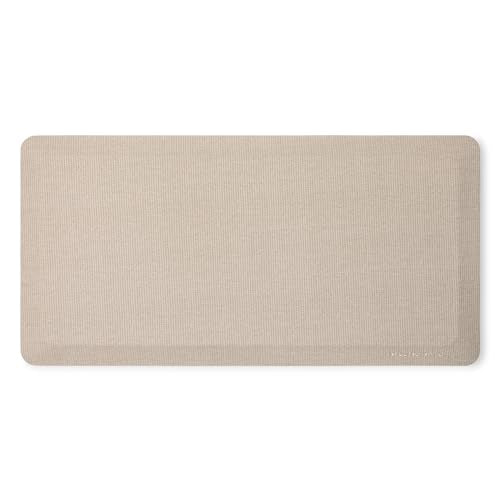 Gourmet Series Kitchen Comfort Gel Mat (Milkshake Tan / 39.8"L x 20"W x 0.8"Th)