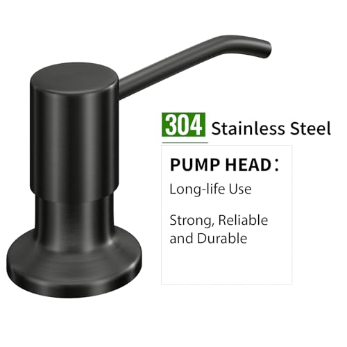Kitchen Sink Soap Dispenser (Black02)