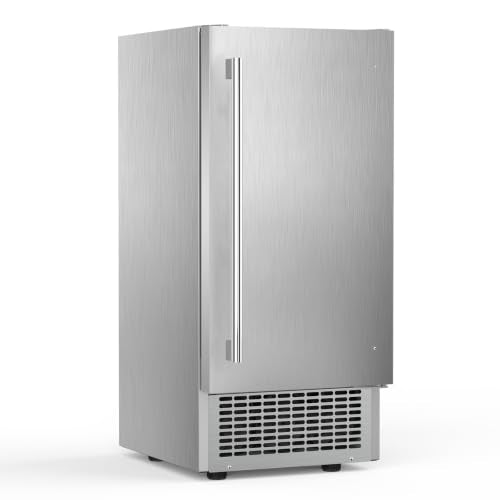 Under Counter Ice Maker with Refrigerator Function (Stainless Steel)