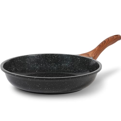 Nonstick Ceramic Frying Pan Skillet (11" / Black)