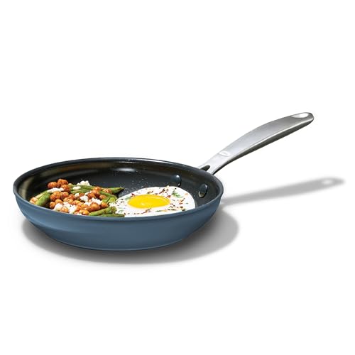 Enhanced 8” Nonstick Frying Pan Skillet (8" Frying Pan Skillet / Storm Blue)