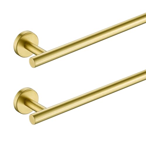 Bath Towel Bar (Gold / 27 Inch (2 Pack))