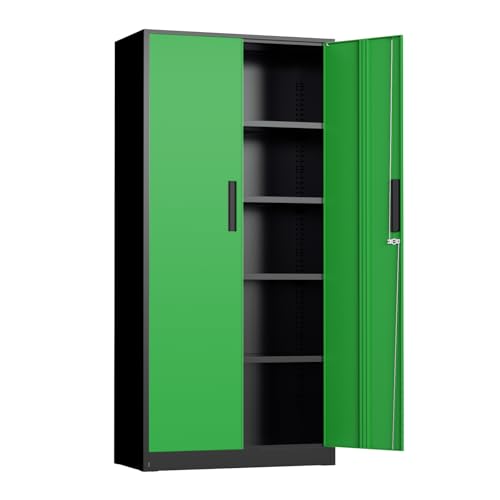 Storage Cabinet (Black Green / 71")