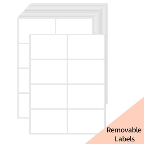 Name Tag Stickers (White / 2 x 3 inch)