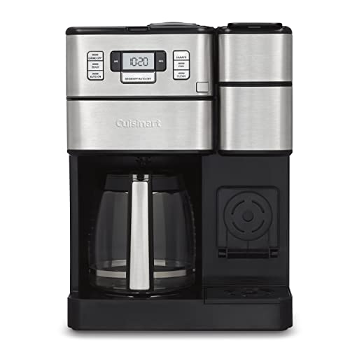 Coffee Maker 2 (12-Cup Glass / Grind & Brew Plus / Stainless)
